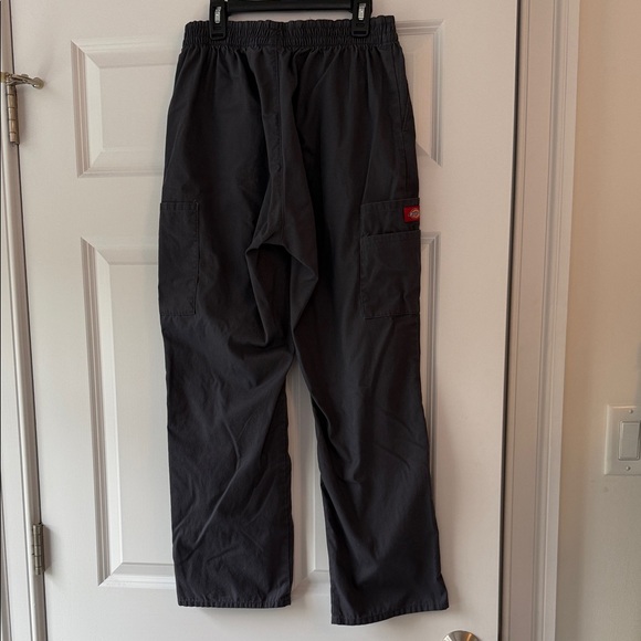 Dickies Charcoal Scrub Pants Size M Petite - Picture 2 of 4
